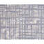 Tapis argenté et gris de haute qualité noué à la main Windsom-106952494