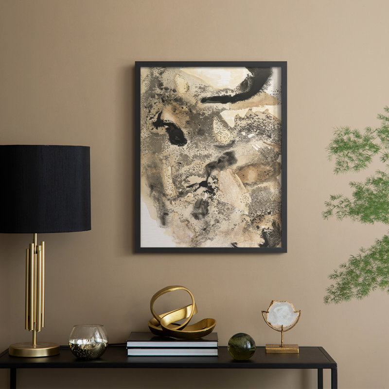 I See Them III Framed Print - Solid Wood, 21" H x 17" W, Black Framed