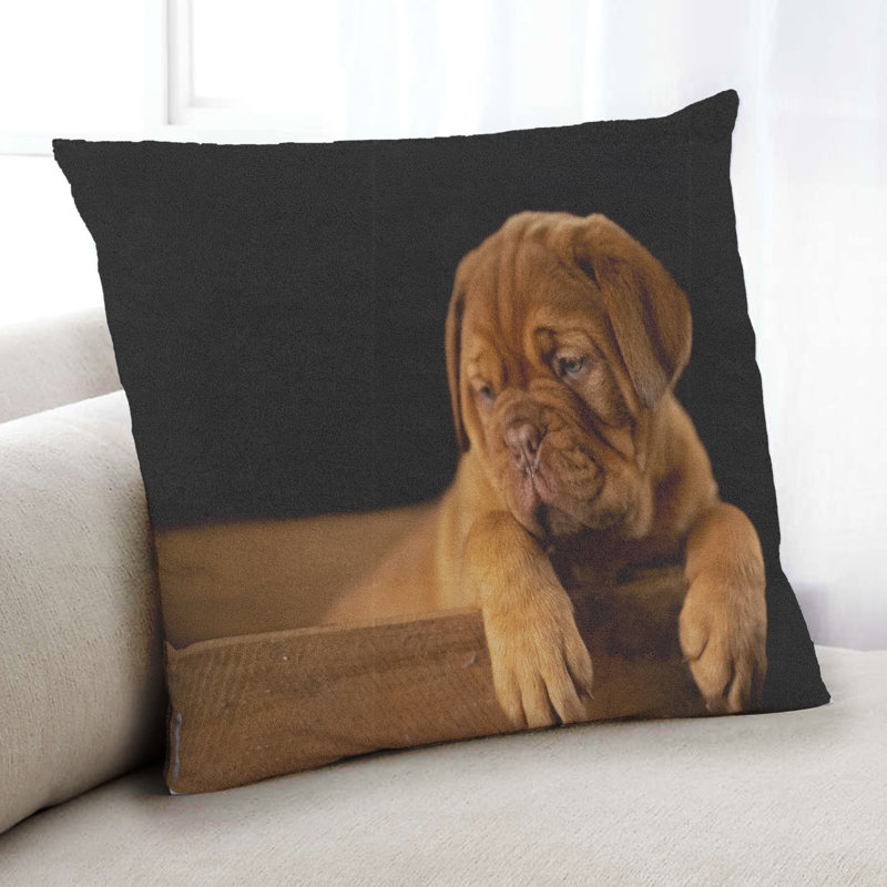 Coussin Dogs Dogs 73, Microsuède