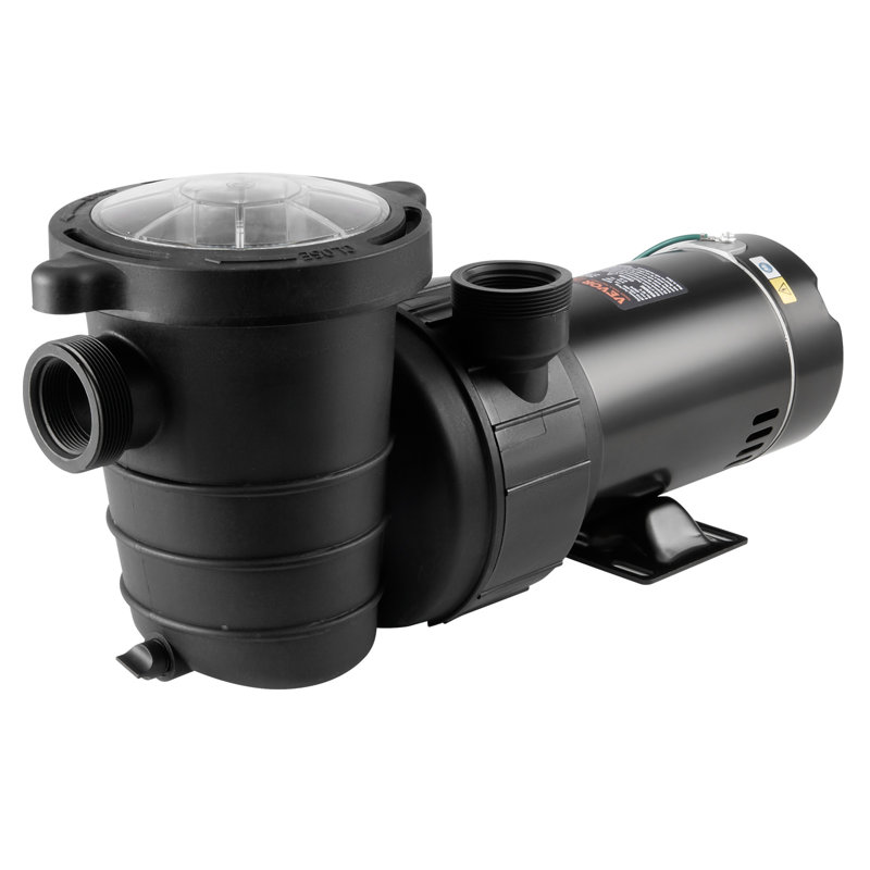 Pompe de piscine hors-terre VEVOR, 1HP, 80 GPM Max. Pompe de piscine à débit unique Flow