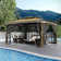 13 Ft. W X 11 Ft. D Steel Patio Gazebo