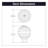 Crystal Palace 1/2 Diameter Round Knob Multipack