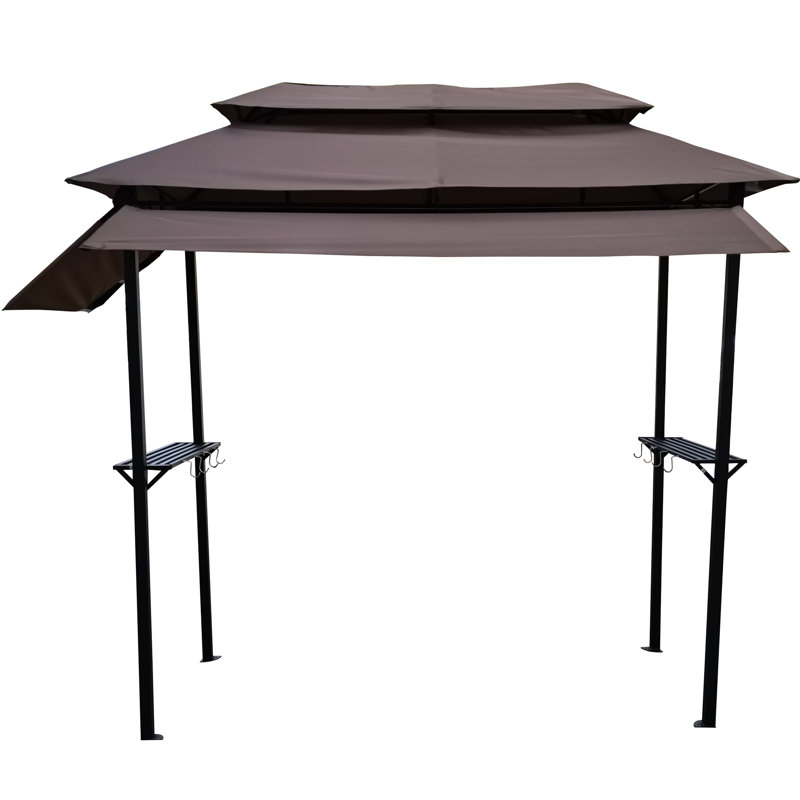 8X4ft Gazebo Tent With Flame Retardant Canopy - First Fabric Fire