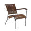 Fauteuil Westwood en cuir véritable d'une largeur de 66,04 cm