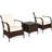 2 - Person Patio Conversation Set with Cushions-1575661272