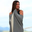 Serviette de plage en coton Astrea-69531110