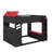 Full Size Wood Loft Bed With Desk,Drawers,Storage Compartments,Hanging Rod And RGB Lights-433192502