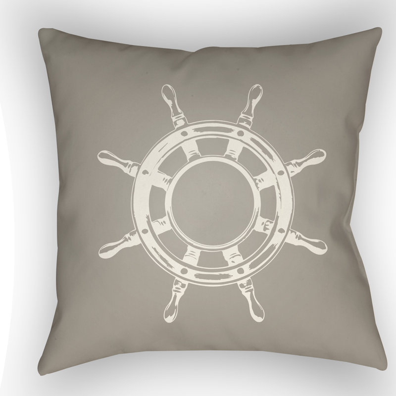 Throw Pillow, 20" H x 20" W x 5" D, Brown