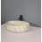 QieRao 16'' Marble Ceramic Oval Bathroom Sink