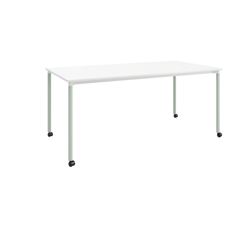 Bureau Spright, H 29 po x l 60 po x P 30 po, Blanc / Sauge