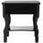 Elegant Desirat 24'' W Nightstand – Modern Curve Wooden Leg, Ring Pull & Functional Bedside Storage-547418185