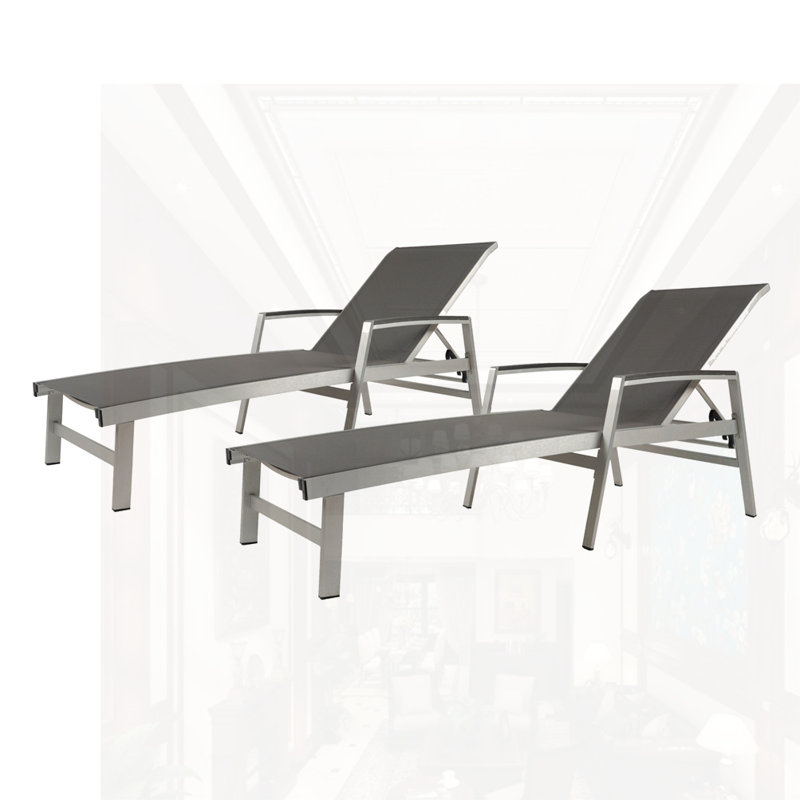 Outdoor Chaise Lounge, 2