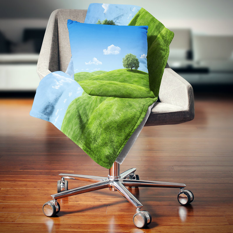 Coussin Schafer Landscape, 16 po x 1 po, Coussin décoratif