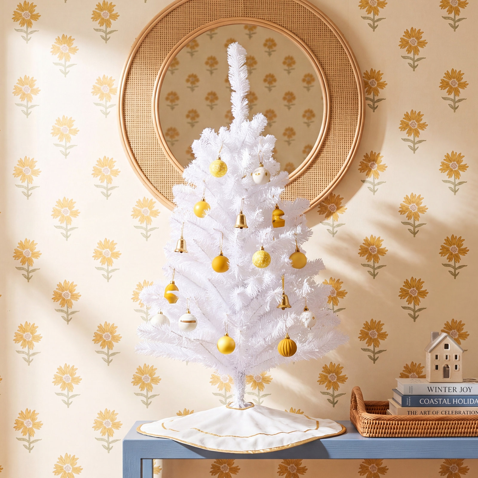 Artificial Pine Christmas Tree, 36" H