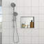 Niche de douche en acier inoxydable
