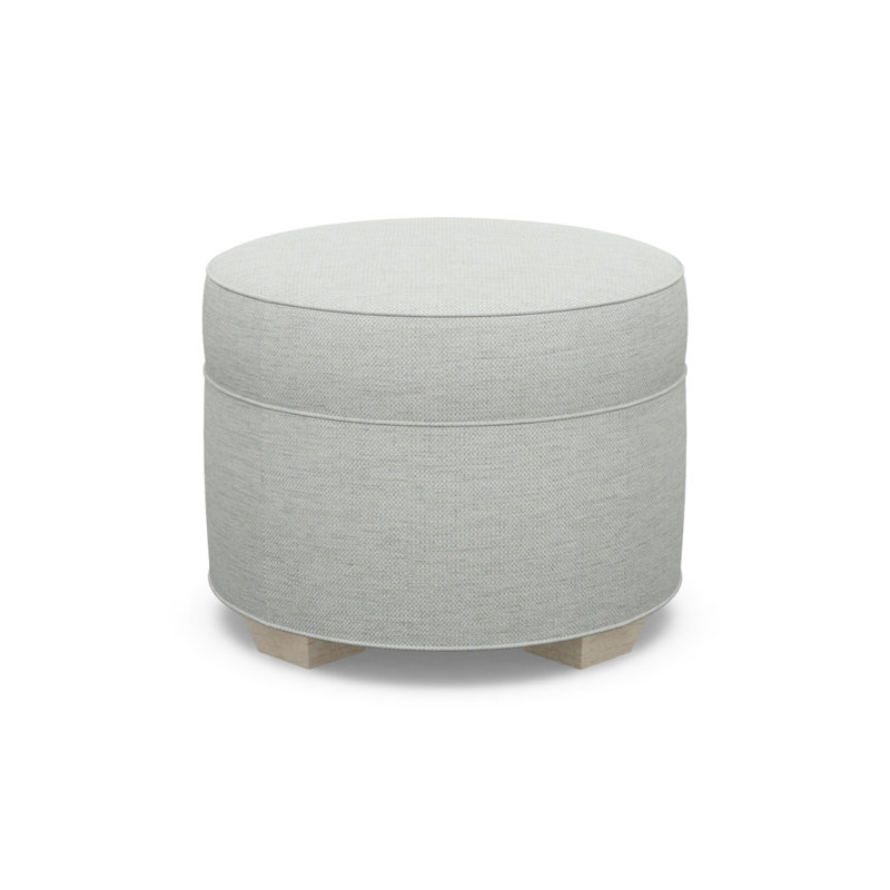 Ottoman Shop Round Ottoman, 8938-45, Sandstone