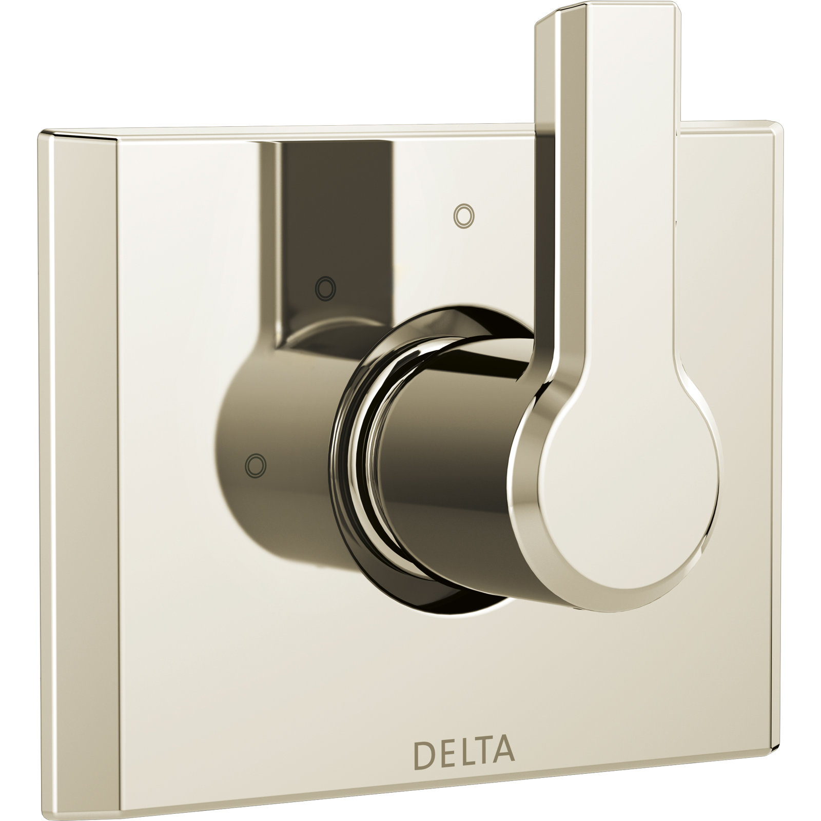 Pivotal Shower Wall Trim, Lumicoat Polished Nickel