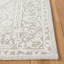 Tapis oriental ivoire / gris touffeté à la main Arcie Owen-1601634284