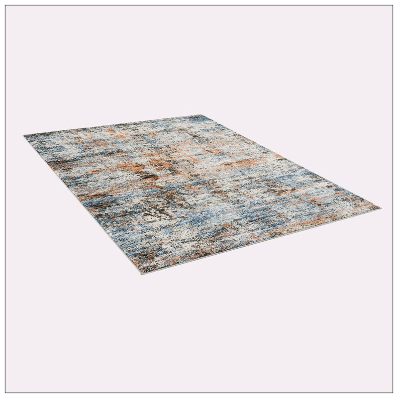 Abstract Area Rug, Rectangle 7'11" x 10'