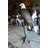 Large Eagle on a branch Bronze Statue -  Size: 29"L x 29"W x 74"H. 
