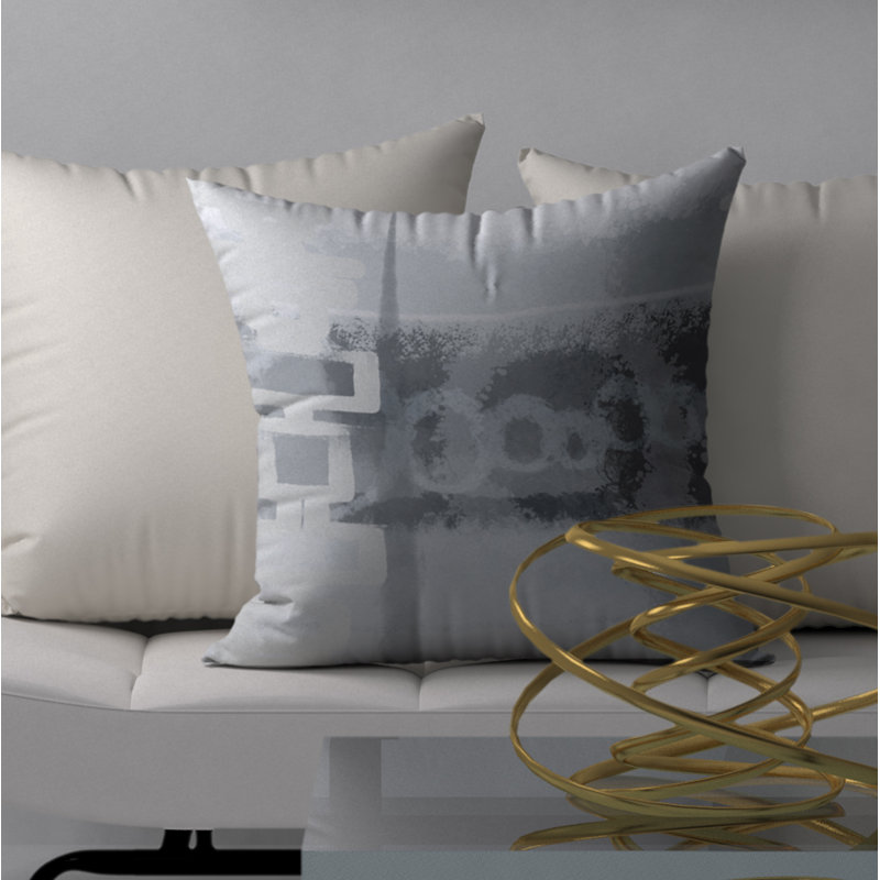 Reversible Throw Pillow, 24" x 24"