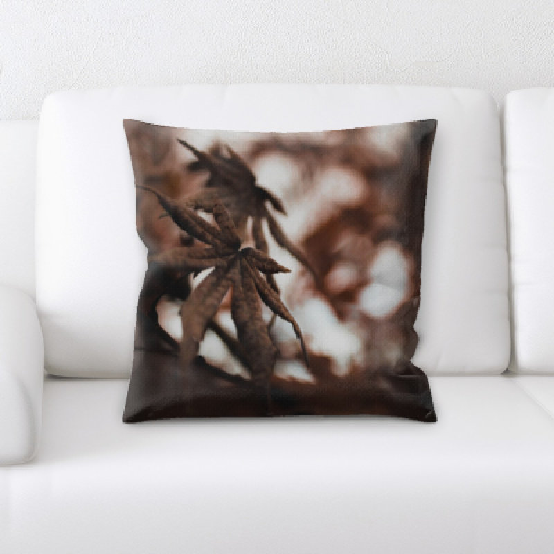 Microsuede Throw Pillow