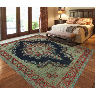 Kayelee One-of-a-Kind 9'4" X 11'11" 1980s Wool Area Rug in