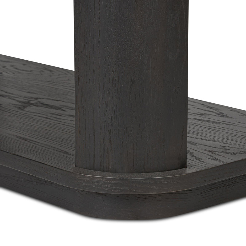 Connell Bookcase-Worn Black Veneer