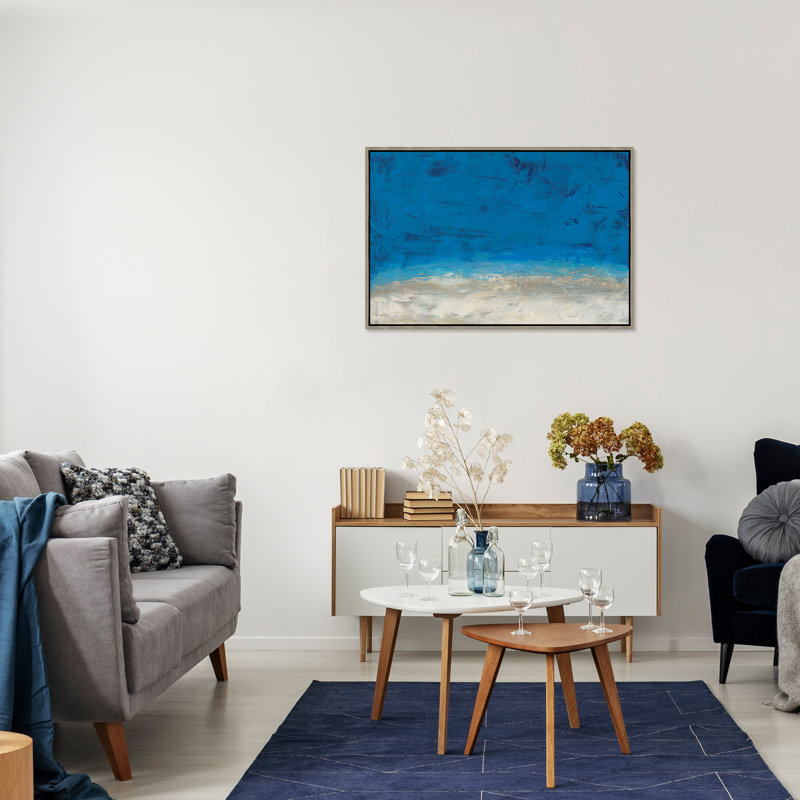 Le Bleu II Painting by Barclay Butera