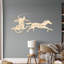 Art mural abstrait de la course de chevaux - ACM-473679460-473679483