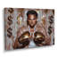 Loup de Wall Street yeux sur le prix Boxer - homme, art mural-252307511-24535624