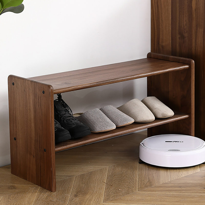 31.5in Solid Wood Shoe Storage Bench