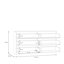 Priyaka 154 cm W Chest of 6 Drawers-723883698