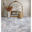 Tapis gris et argent noué à la main de haute qualité-66856782