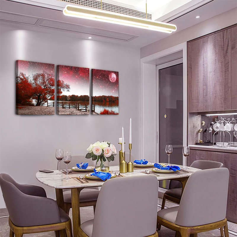 3 Piece Wrapped Canvas Print