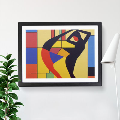 Abstract Woman Dancer Vol.3 - Framed Print