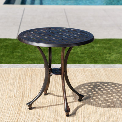 Kastner Round Outdoor Side Table ,