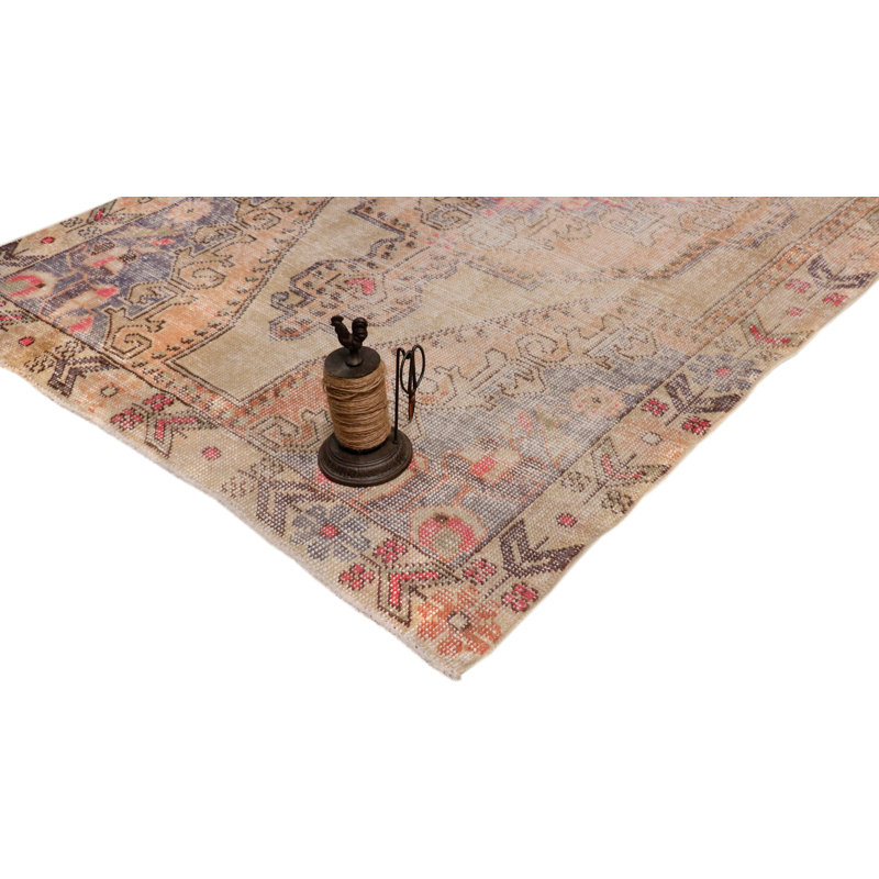 Oriental Area Rug in Beige