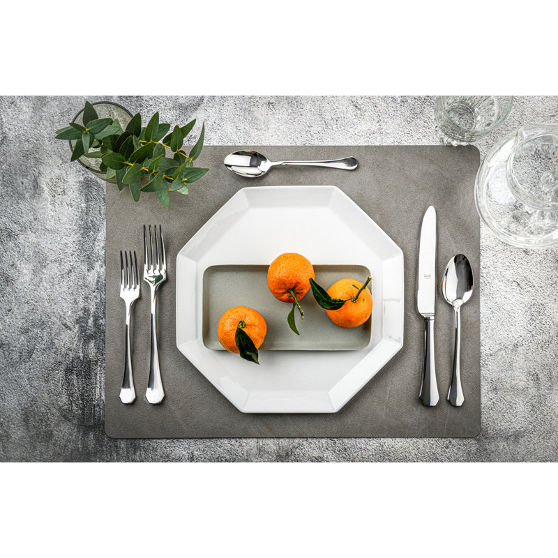 MORETTO 20 - Piece Stainless Steel Flatware Set - Service for 4, Silver