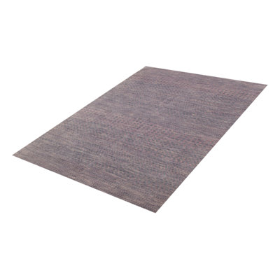 One Of Kind Hand Knotted Silk Shadow Grey Rug 5'11" x 8'11"