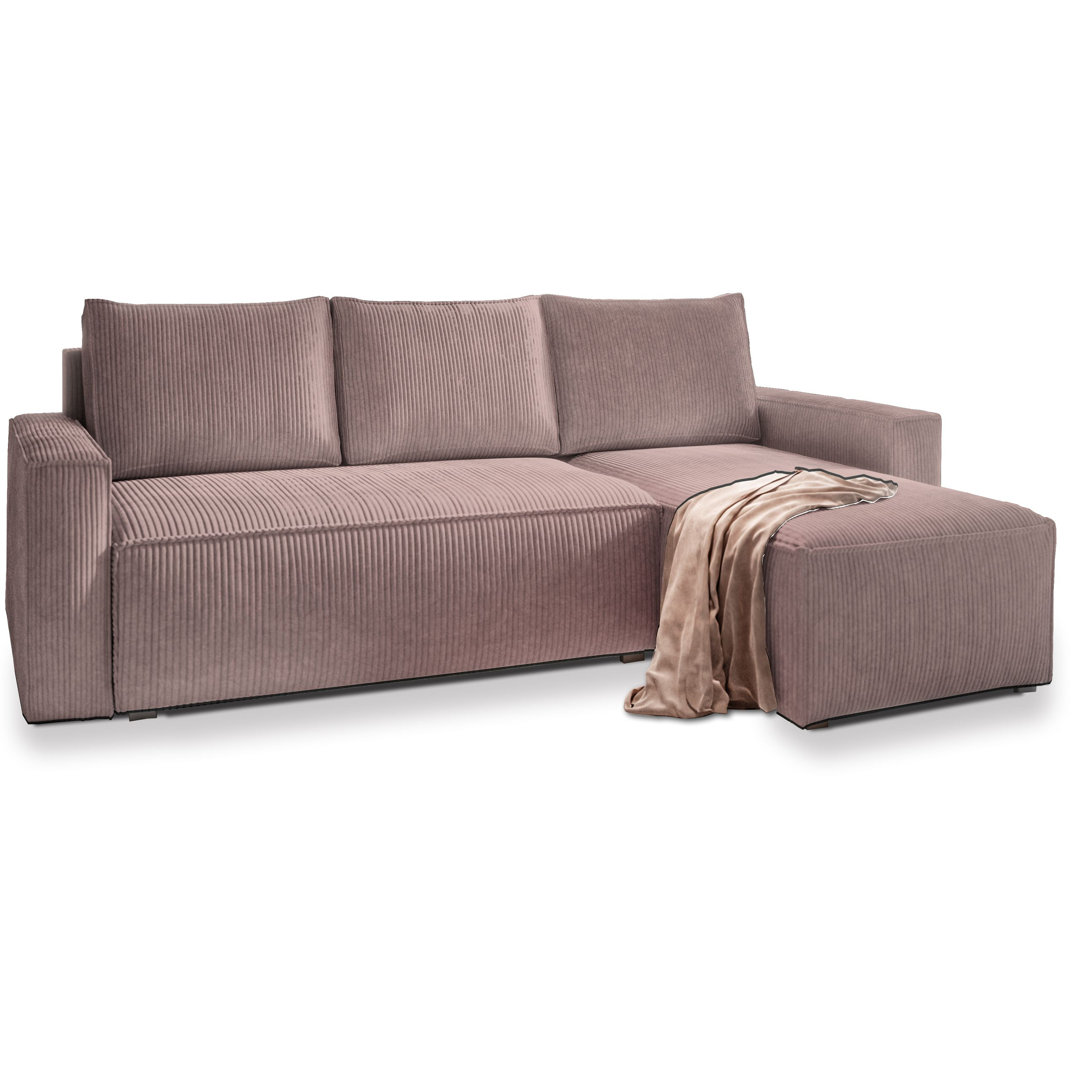 Ecksofa Shanett mit Bettfunktion