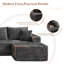 Canapé modulaire en velours côtelé 3 pièces Boneless Compression-369525851
