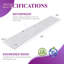 Ensemble de 2 tablettes murales blanches l 55 po x P 55 po x 55 po Cipolla-2006012991-1985077089