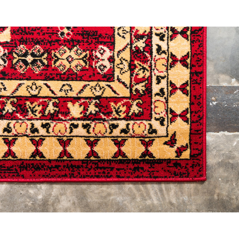 Tapis rouge Eesi, Rectangle 8 pi x 10 pi