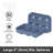 6 Large Balls Ice Tray - Blue