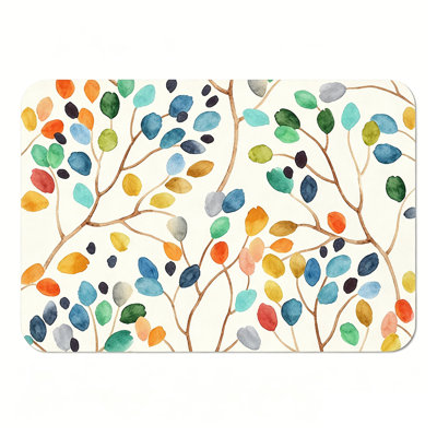 Thin Non-Slip Bathroom Mats Machine Washable