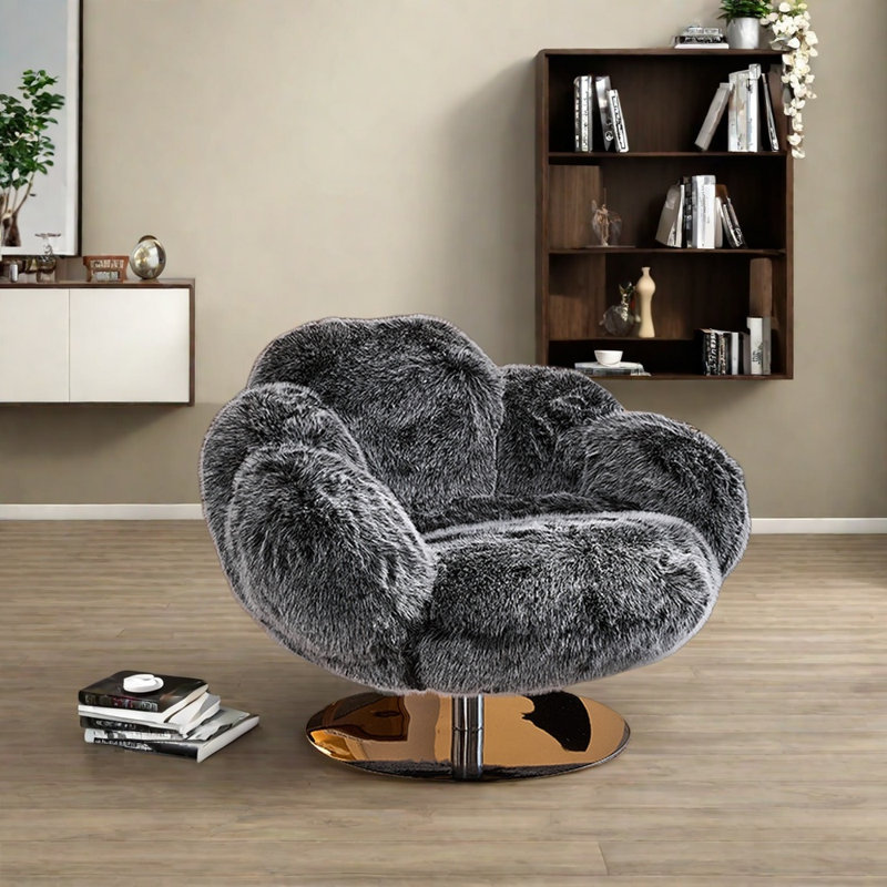 Ergonomic swivel chair, Gray