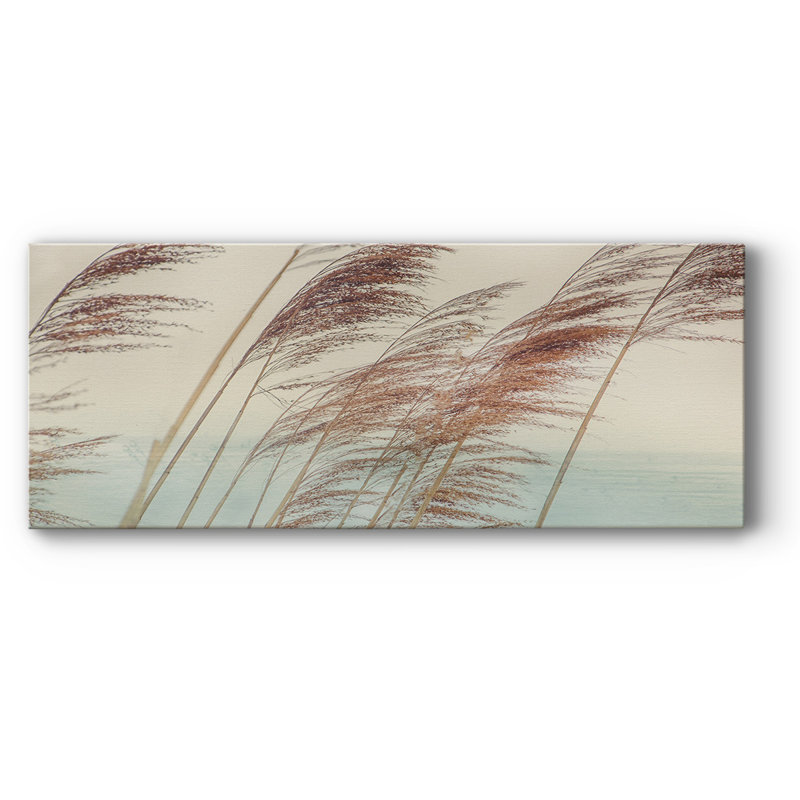 Windy II - Reproduction d'art sur toile tendue, H 20 po x l 50 po x P 1,5 po, Sans cadre
