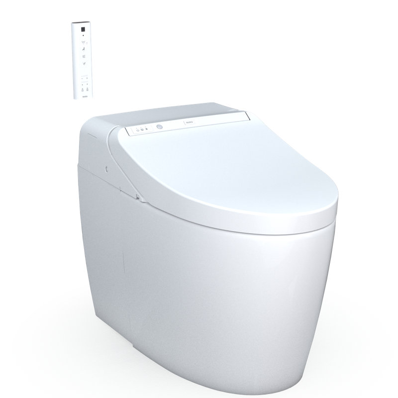 Washlet® Dual-Flush Elongated One-Piece Toilet (Seat Included)