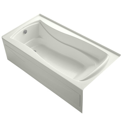 Mariposa 72" x 36" Alcove Air Bathtub with BubbleMassage Technology